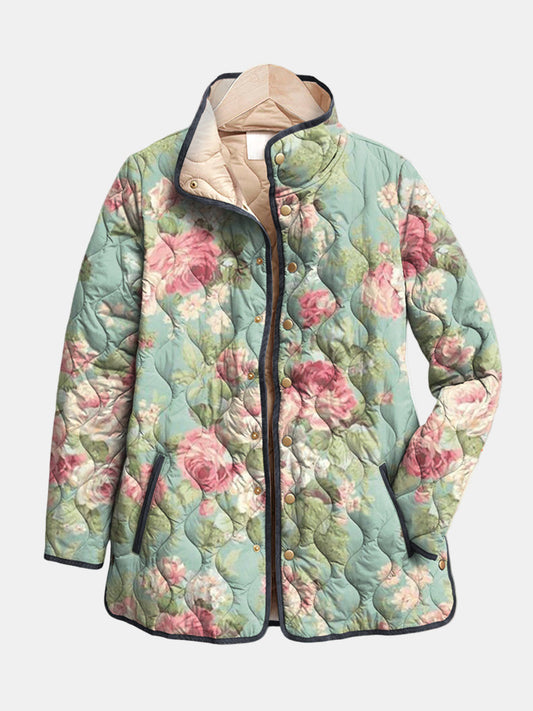The Vintage Rose Quilted Jacket