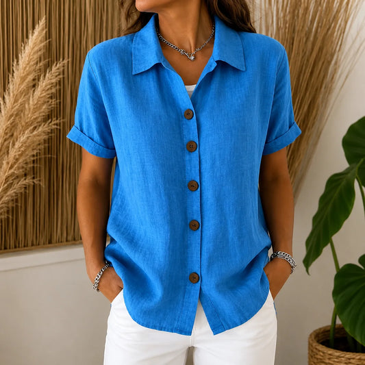 Emma Relaxed Short Sleeve Women's Shirt