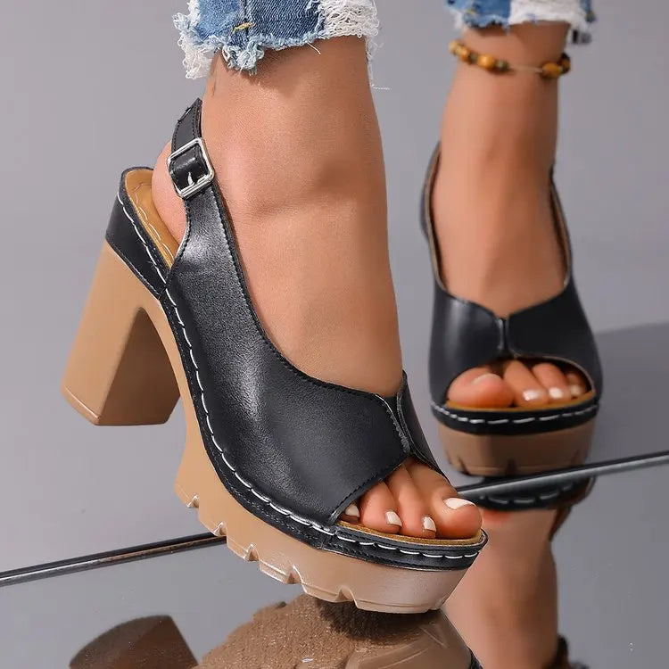VIVIENNE PUMPS Chunky Sculptural Pumps