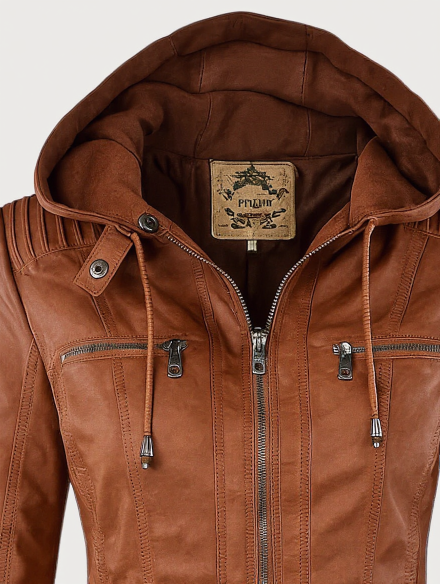 Sandrine jacket detail close-up