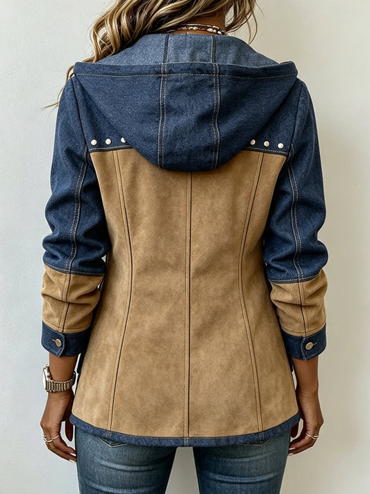 Fawnridge Patchwork Hooded Jacket