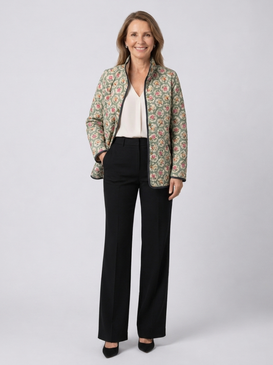 The Garden Tapestry Quilted Jacket