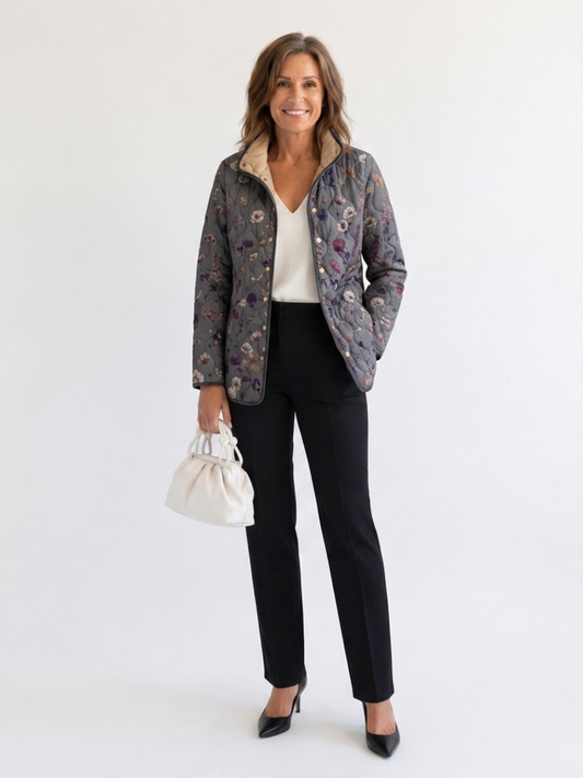 The Dried Flower Quilted Jacket