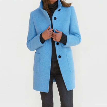 Éléonore | Midi Wool-Blend Coat