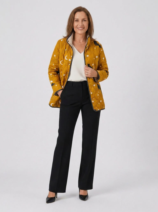 The Cats & Stars Quilted Jacket