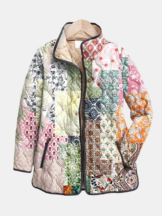 The Bohemian Patchwork Quilted Jacket