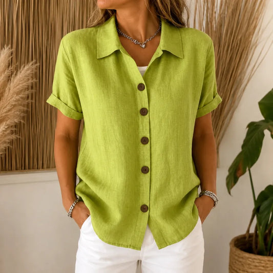 Emma Relaxed Short Sleeve Women's Shirt