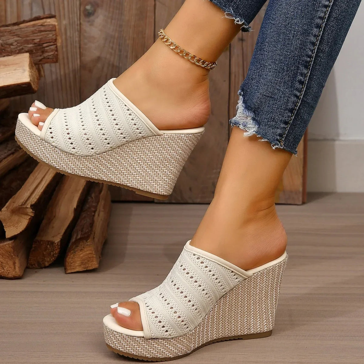 AMELIE WEDGES Bohemian Autumn Wedges