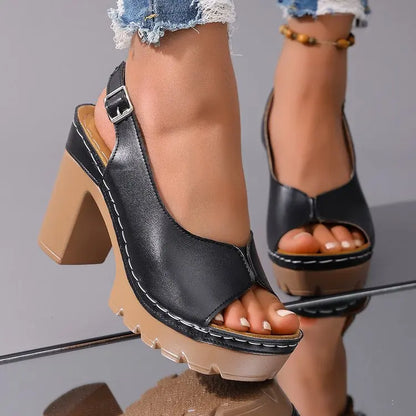 VIVIENNE PUMPS Chunky Sculptural Pumps