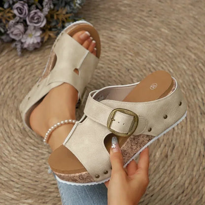 BELLA SANDALS Strappy Platform Sandals