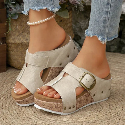BELLA SANDALS Strappy Platform Sandals