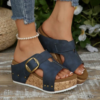 BELLA SANDALS Strappy Platform Sandals