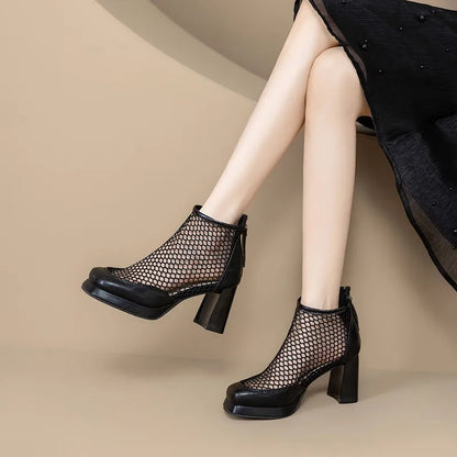 STELLA HEELS Chunky Block Heels