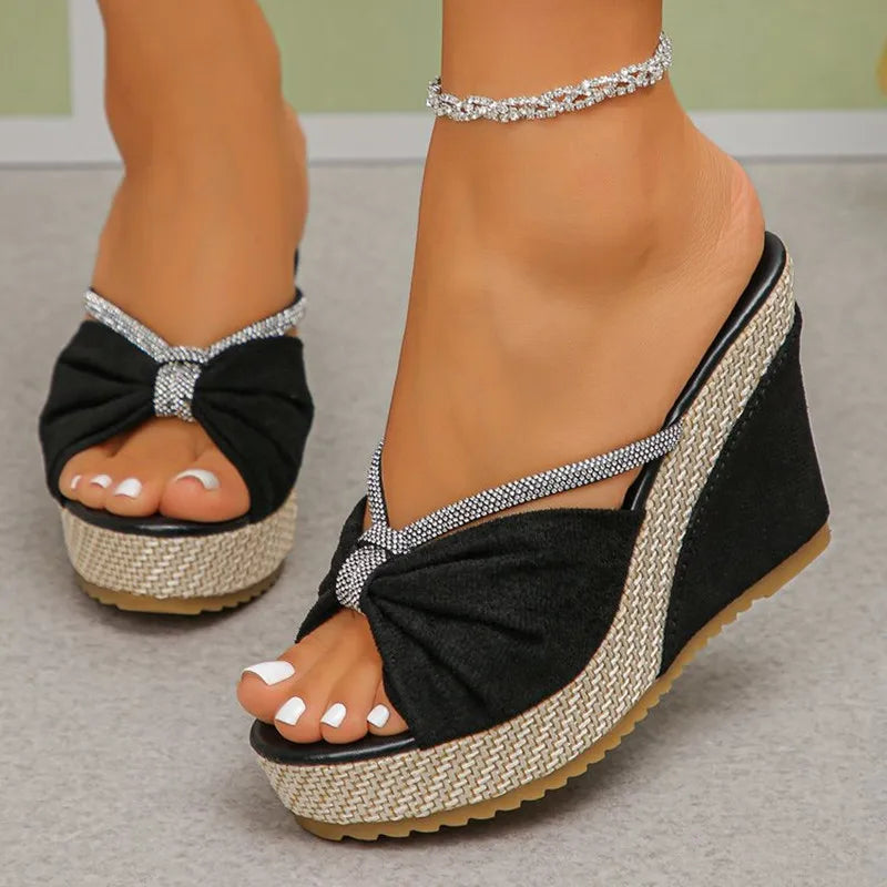 NAOMI MULES Padded Platform Mules