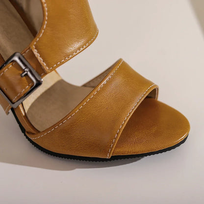 SELENA HEELS Strappy Slingback Heels