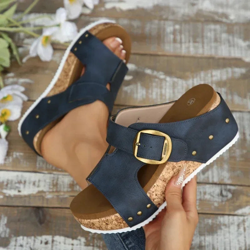 BELLA SANDALS Strappy Platform Sandals