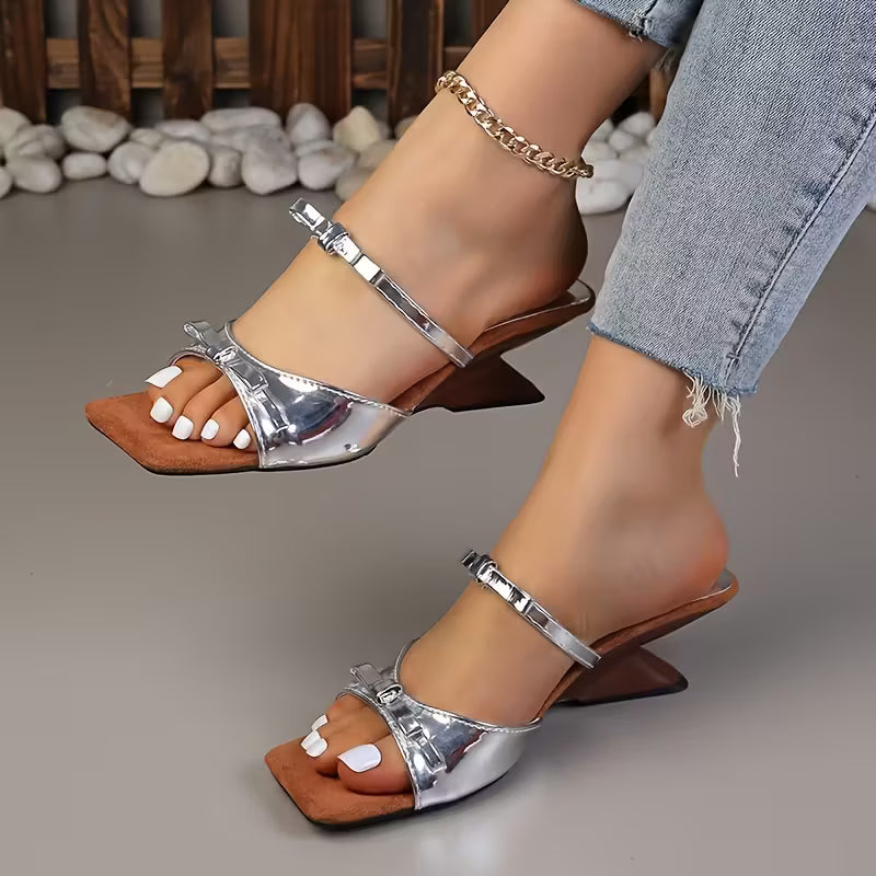 VALENTINA SLINGBACKS Bow Detail Slingback Heels