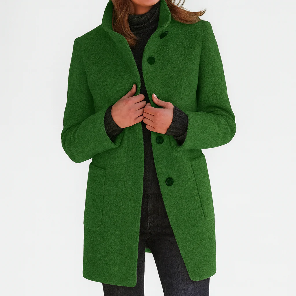 Éléonore | Midi Wool-Blend Coat