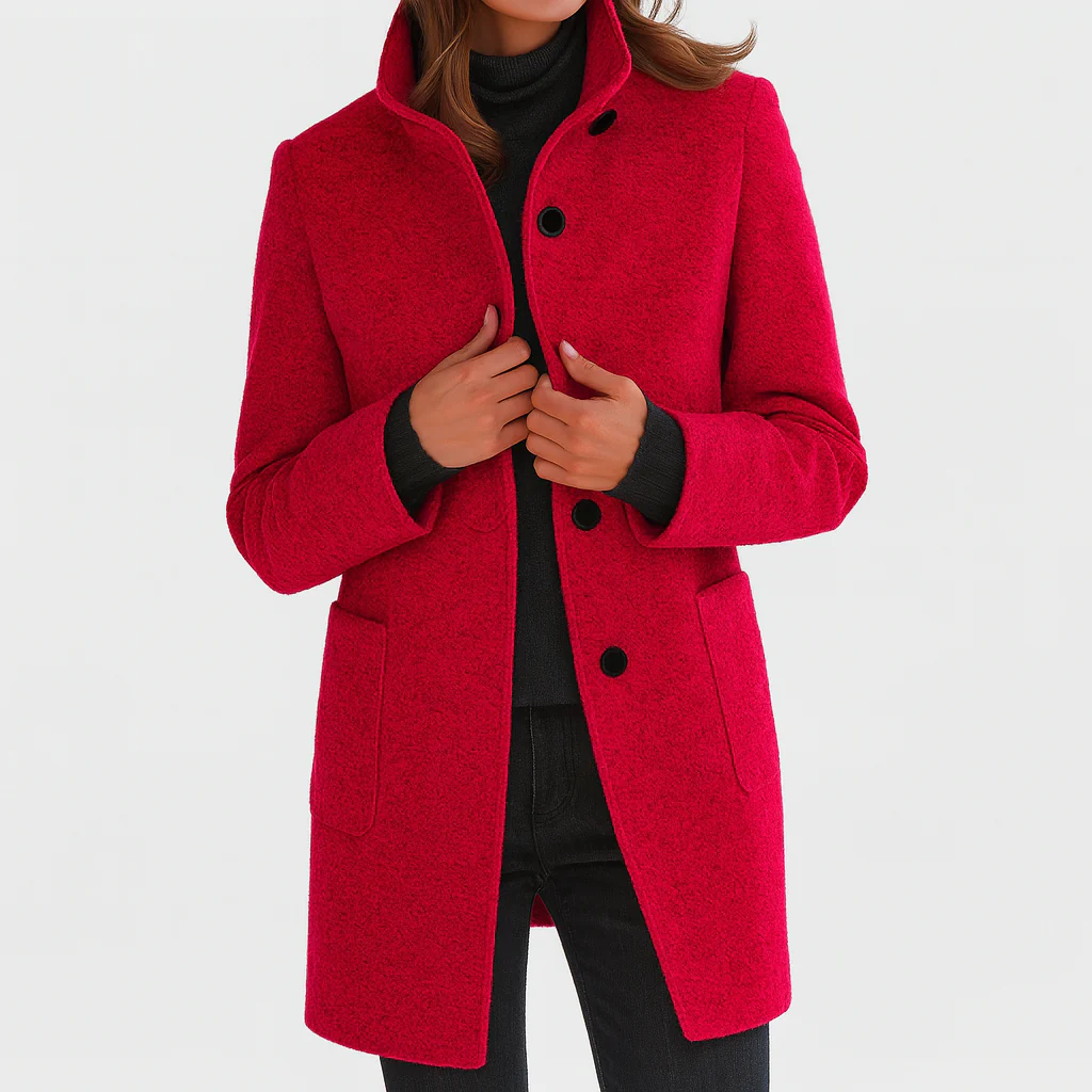 Éléonore | Midi Wool-Blend Coat