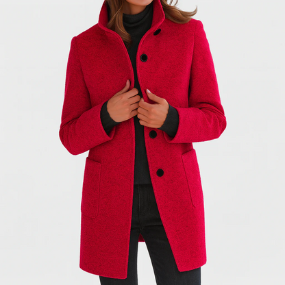 Éléonore | Midi Wool-Blend Coat