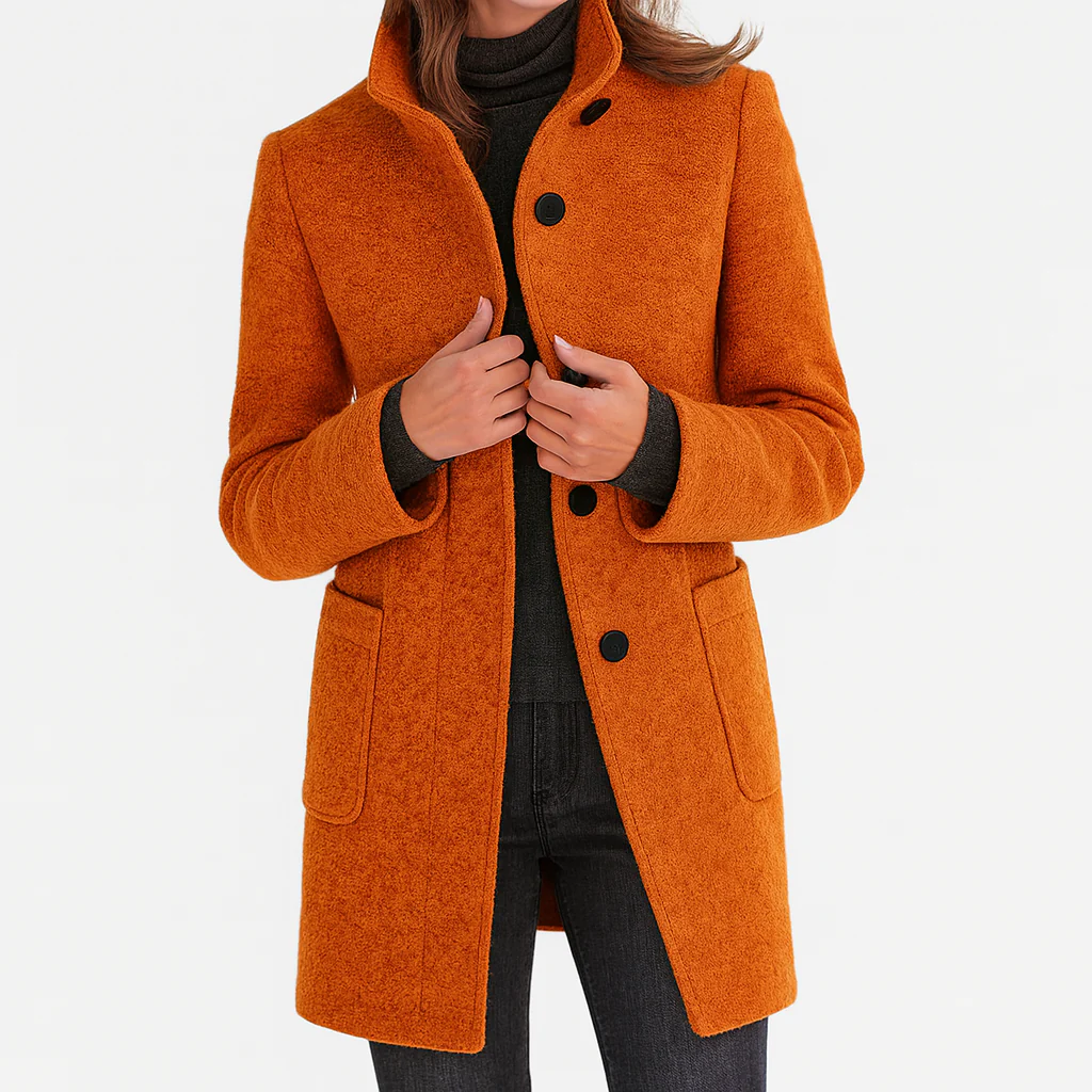 Éléonore | Midi Wool-Blend Coat