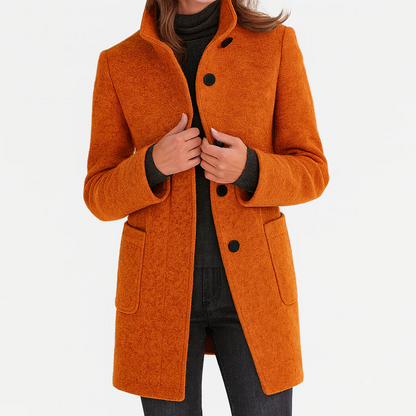 Éléonore | Midi Wool-Blend Coat