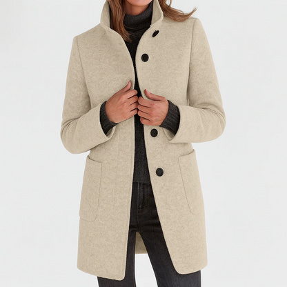 Éléonore | Midi Wool-Blend Coat