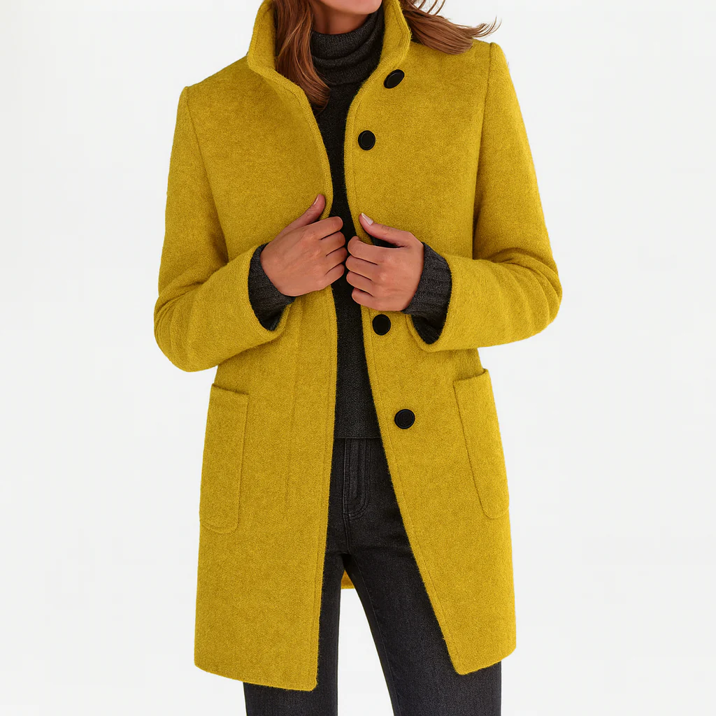 Éléonore | Midi Wool-Blend Coat