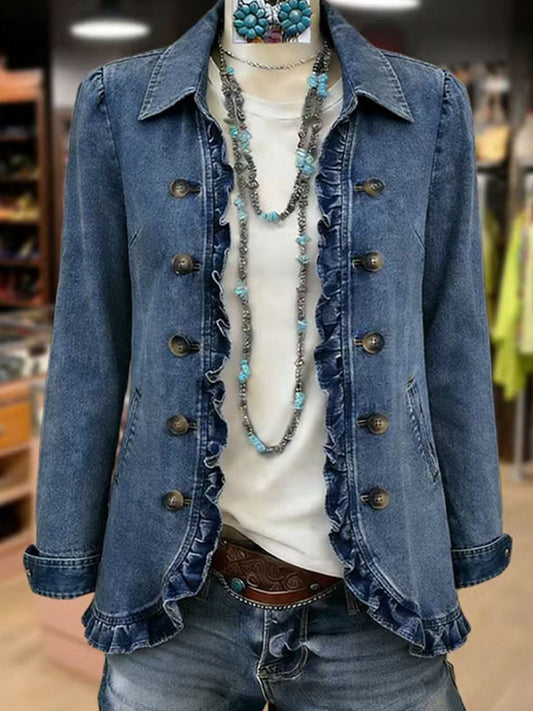 Ruffelle Ruffled Jacket
